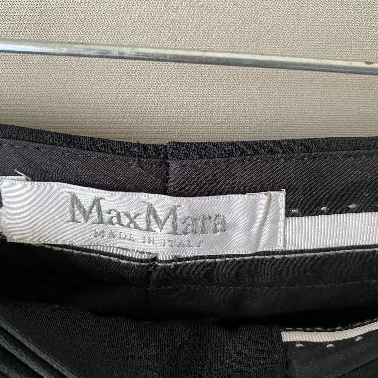 Max Mara sz 8 black slack dress pants NWOT