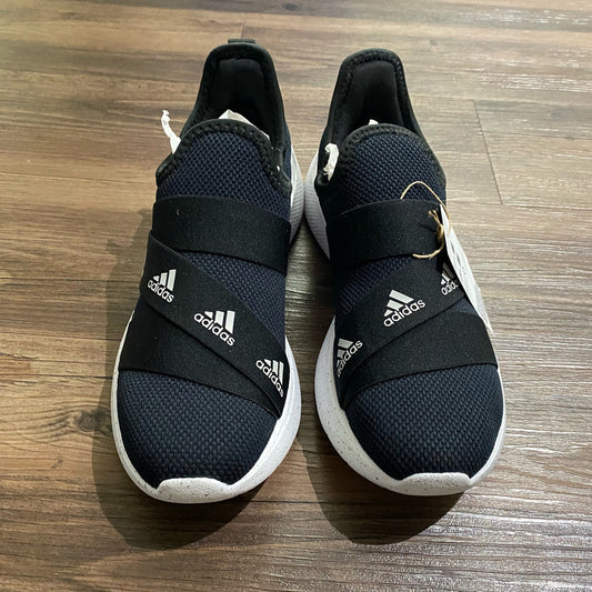 Adidas sz 8 black white slip on sneakers NWT
