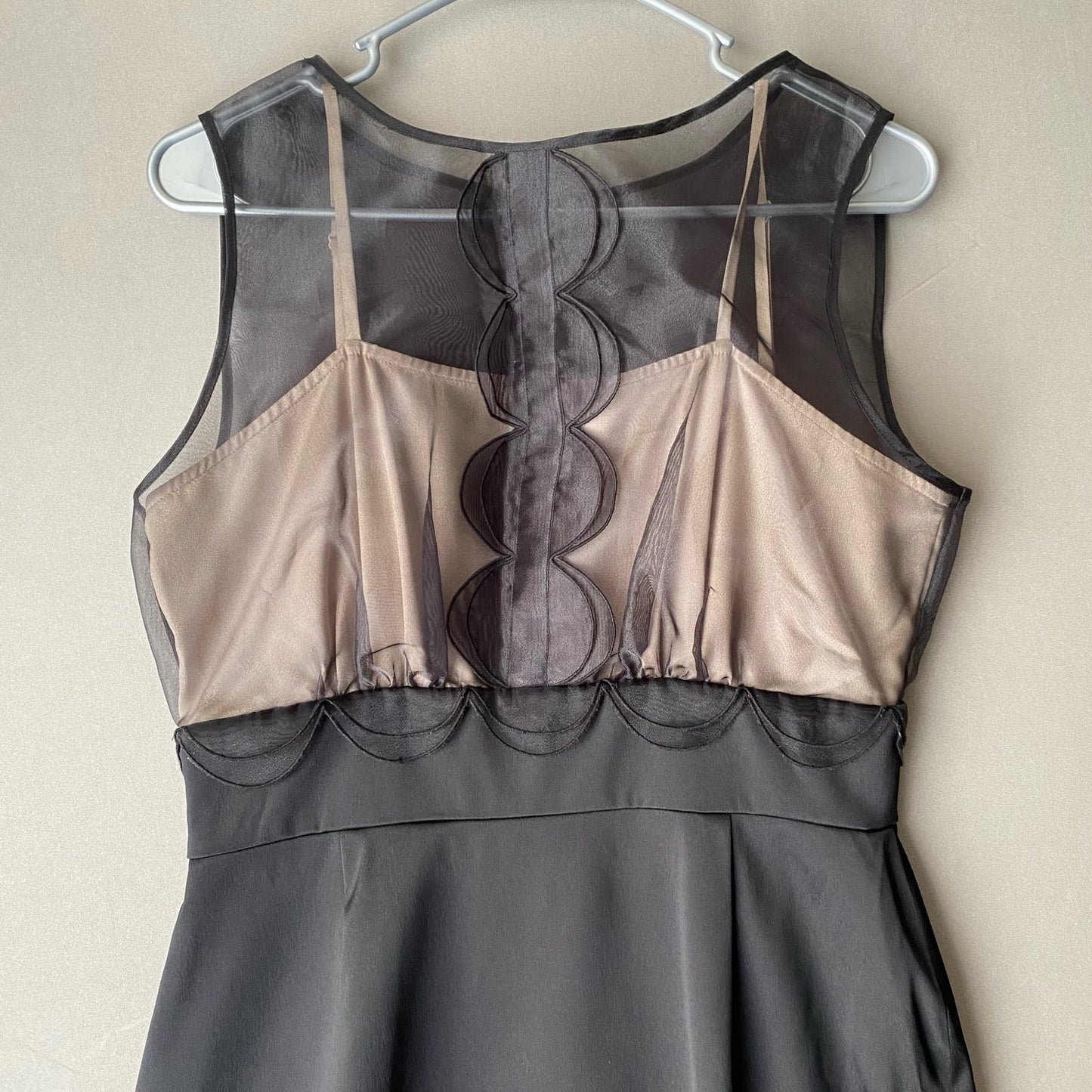 Max and Cleo sz 10 sheer cocktail formal dress