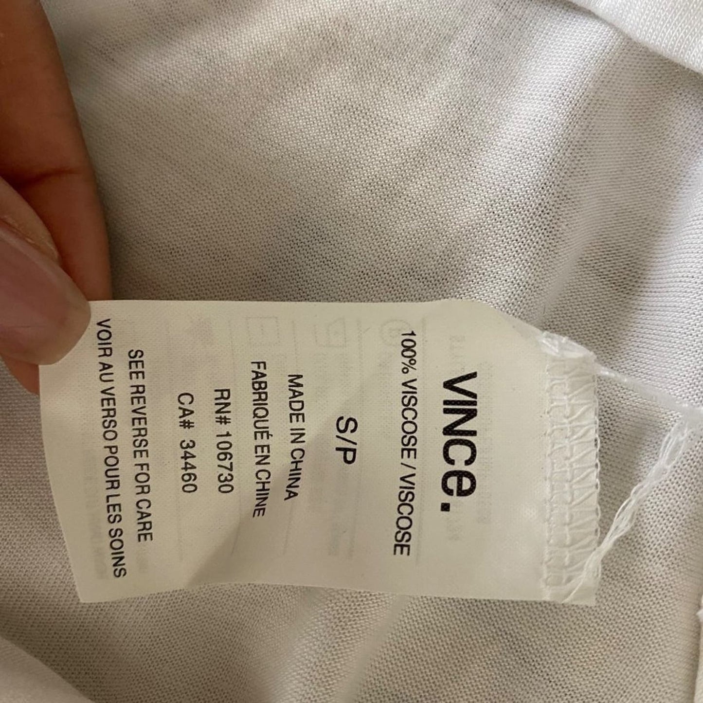 Vince Neiman Marcus sz S  Scoop neck blouse shirt NWT