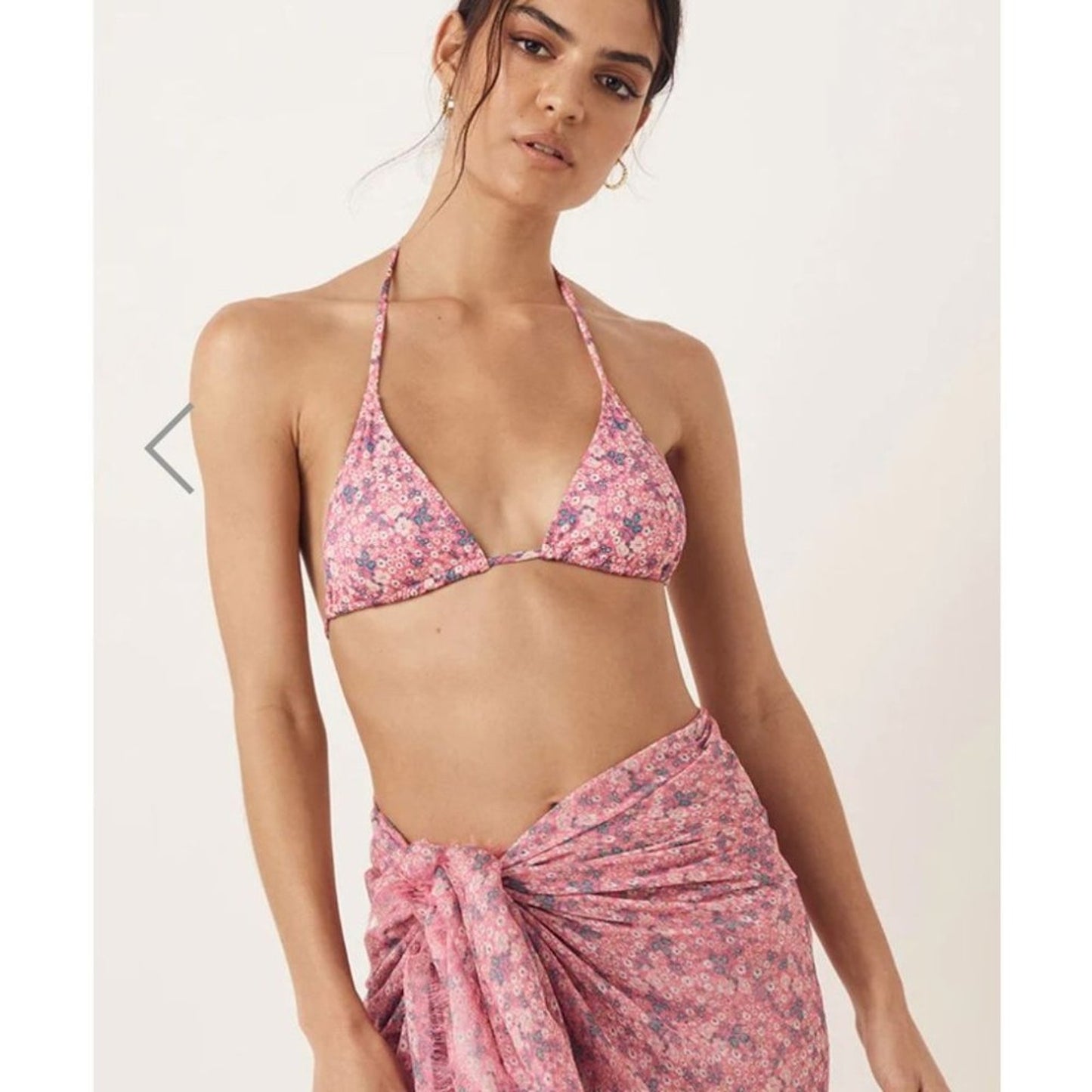 Spell & the Gypsy sz XS pink bikini top NWT